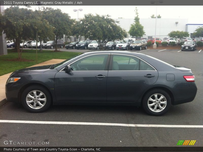 Magnetic Gray Metallic / Ash 2011 Toyota Camry LE