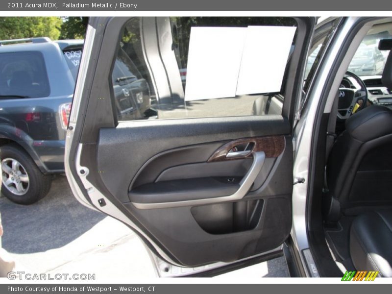 Palladium Metallic / Ebony 2011 Acura MDX