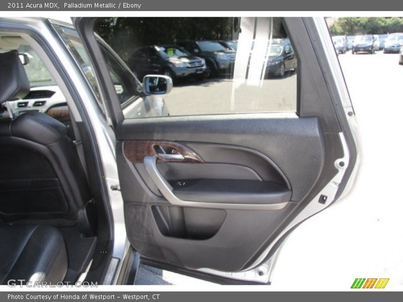 Palladium Metallic / Ebony 2011 Acura MDX