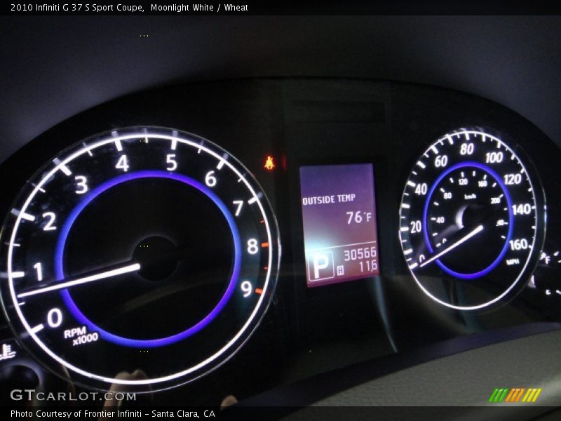 Moonlight White / Wheat 2010 Infiniti G 37 S Sport Coupe