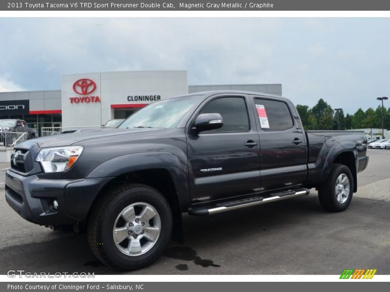 Magnetic Gray Metallic / Graphite 2013 Toyota Tacoma V6 TRD Sport Prerunner Double Cab