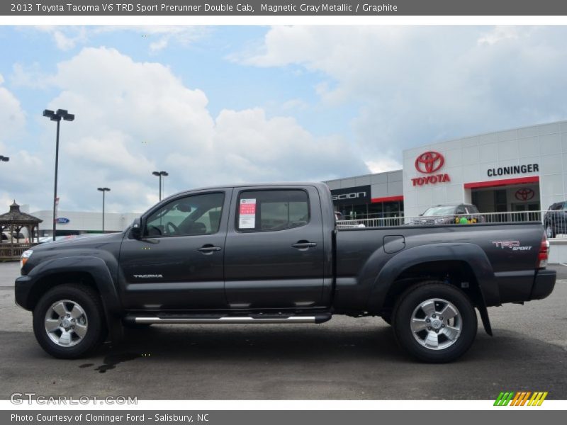 Magnetic Gray Metallic / Graphite 2013 Toyota Tacoma V6 TRD Sport Prerunner Double Cab