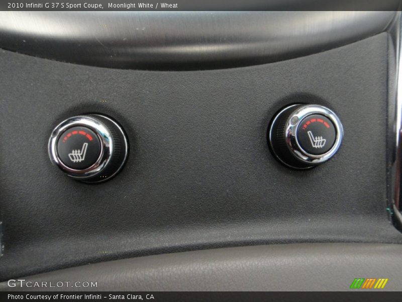 Moonlight White / Wheat 2010 Infiniti G 37 S Sport Coupe
