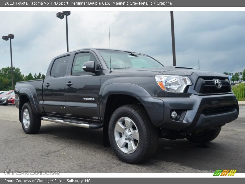 Magnetic Gray Metallic / Graphite 2013 Toyota Tacoma V6 TRD Sport Prerunner Double Cab