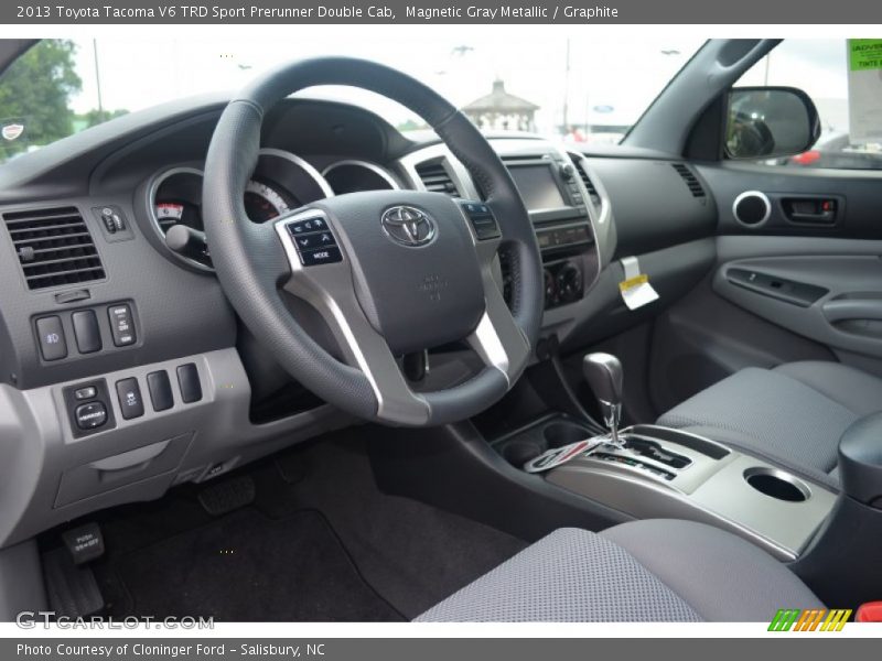  2013 Tacoma V6 TRD Sport Prerunner Double Cab Graphite Interior