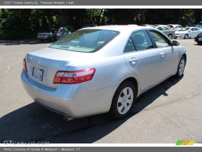 Titanium Metallic / Ash 2007 Toyota Camry LE
