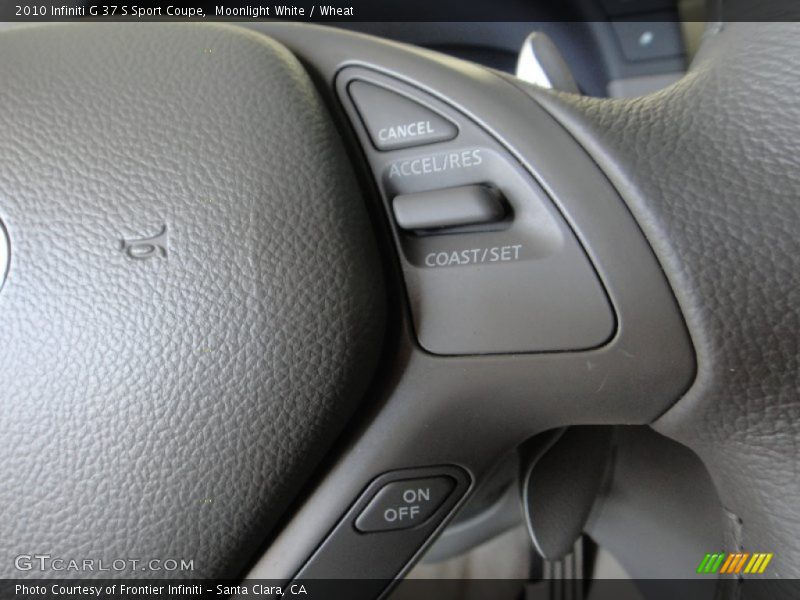 Moonlight White / Wheat 2010 Infiniti G 37 S Sport Coupe