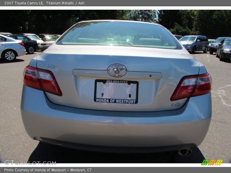 Titanium Metallic / Ash 2007 Toyota Camry LE