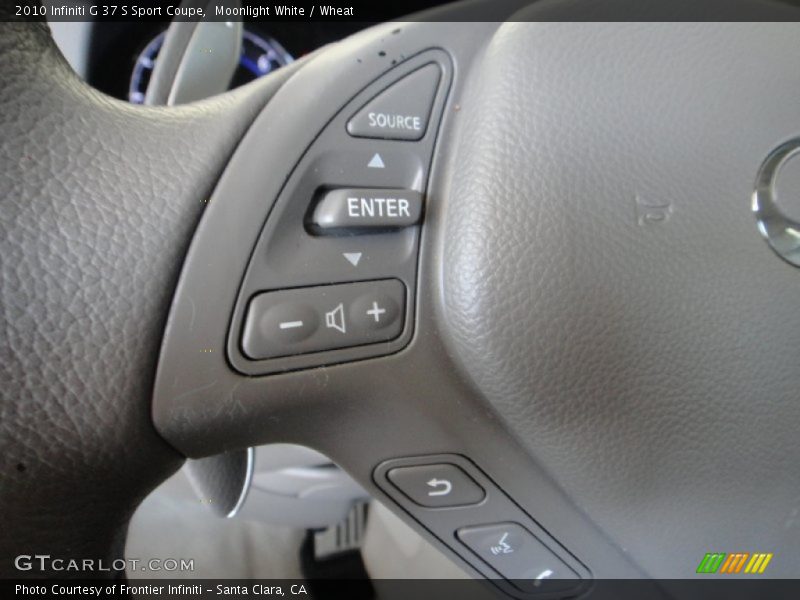 Moonlight White / Wheat 2010 Infiniti G 37 S Sport Coupe