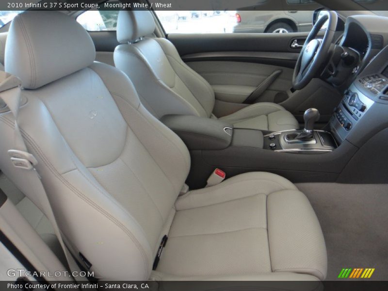 Moonlight White / Wheat 2010 Infiniti G 37 S Sport Coupe