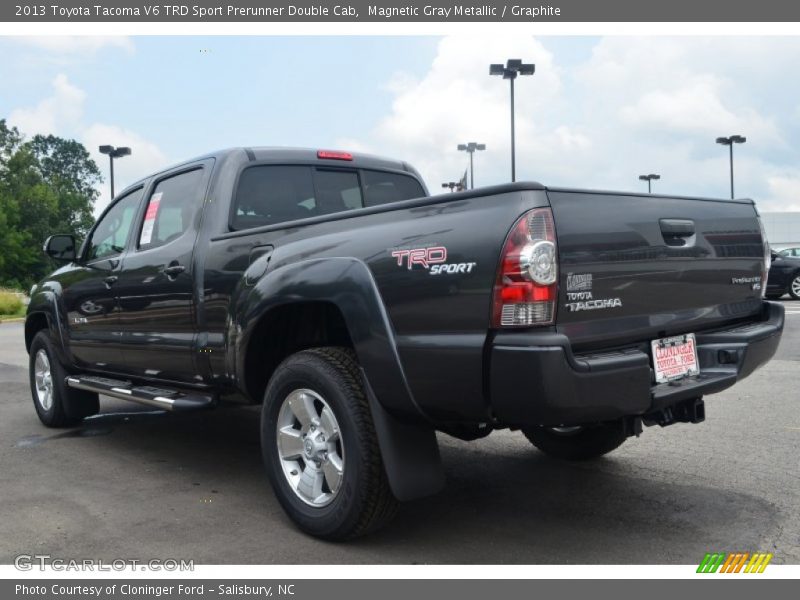 Magnetic Gray Metallic / Graphite 2013 Toyota Tacoma V6 TRD Sport Prerunner Double Cab