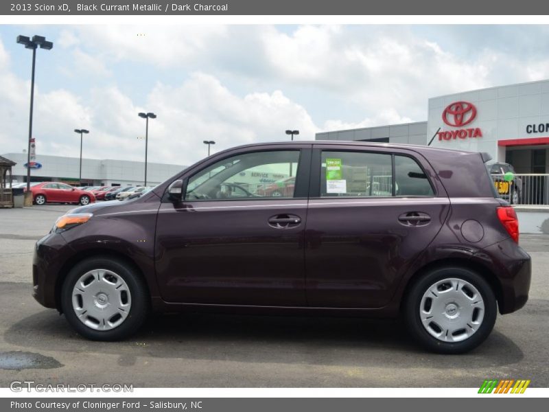 Black Currant Metallic / Dark Charcoal 2013 Scion xD