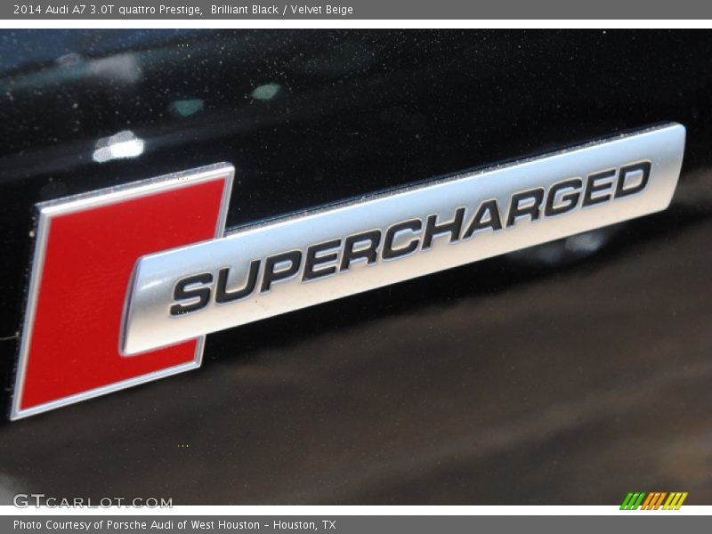 Brilliant Black / Velvet Beige 2014 Audi A7 3.0T quattro Prestige