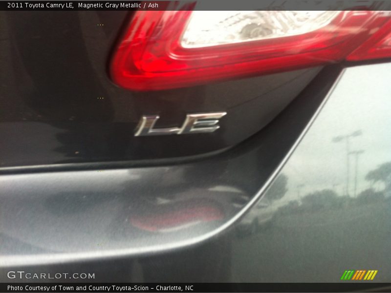 Magnetic Gray Metallic / Ash 2011 Toyota Camry LE
