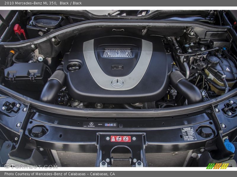 Black / Black 2010 Mercedes-Benz ML 350
