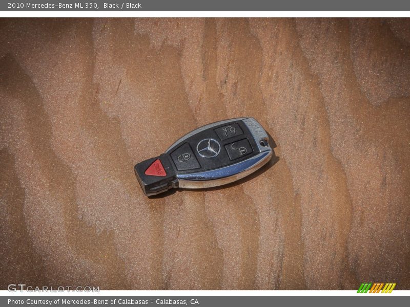Black / Black 2010 Mercedes-Benz ML 350