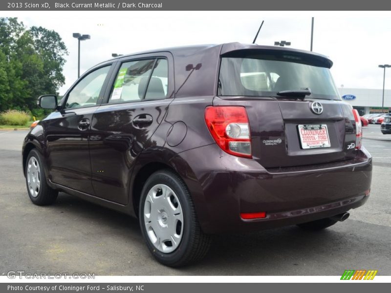 Black Currant Metallic / Dark Charcoal 2013 Scion xD