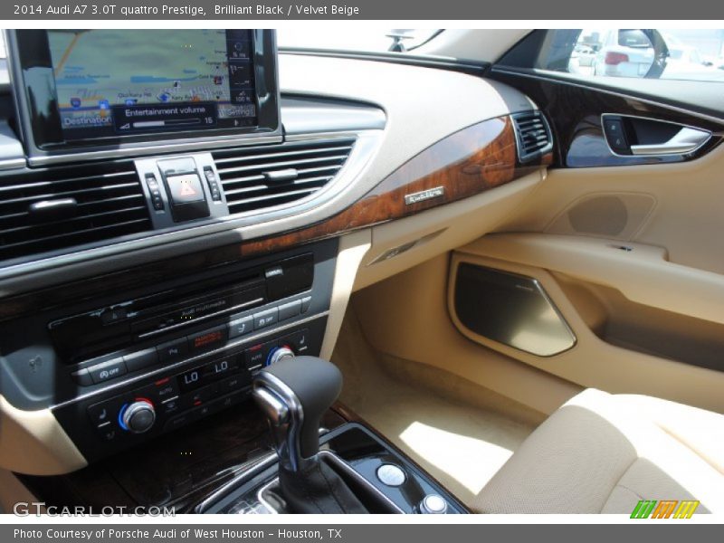 Brilliant Black / Velvet Beige 2014 Audi A7 3.0T quattro Prestige