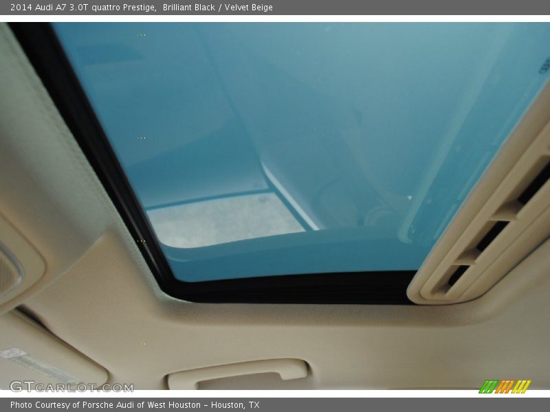 Brilliant Black / Velvet Beige 2014 Audi A7 3.0T quattro Prestige