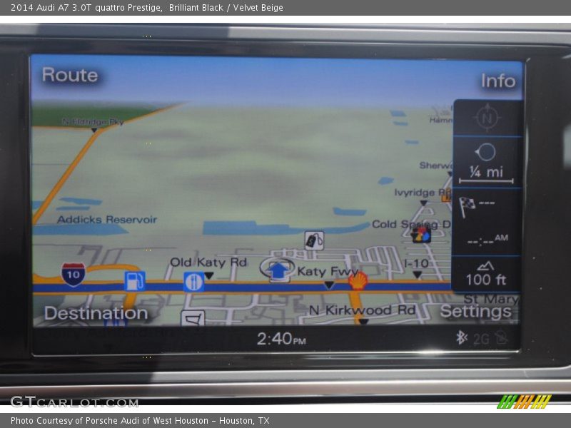 Brilliant Black / Velvet Beige 2014 Audi A7 3.0T quattro Prestige