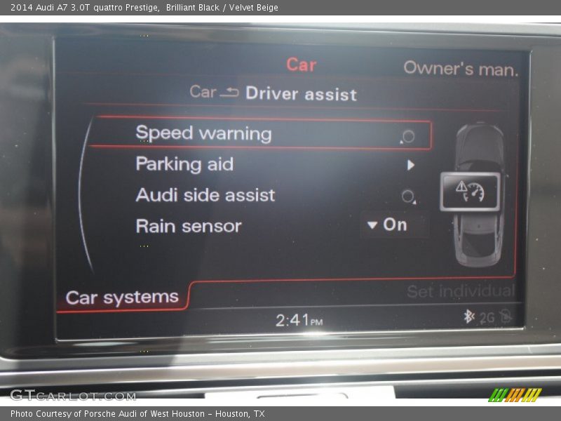 Brilliant Black / Velvet Beige 2014 Audi A7 3.0T quattro Prestige