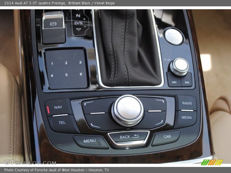 Brilliant Black / Velvet Beige 2014 Audi A7 3.0T quattro Prestige