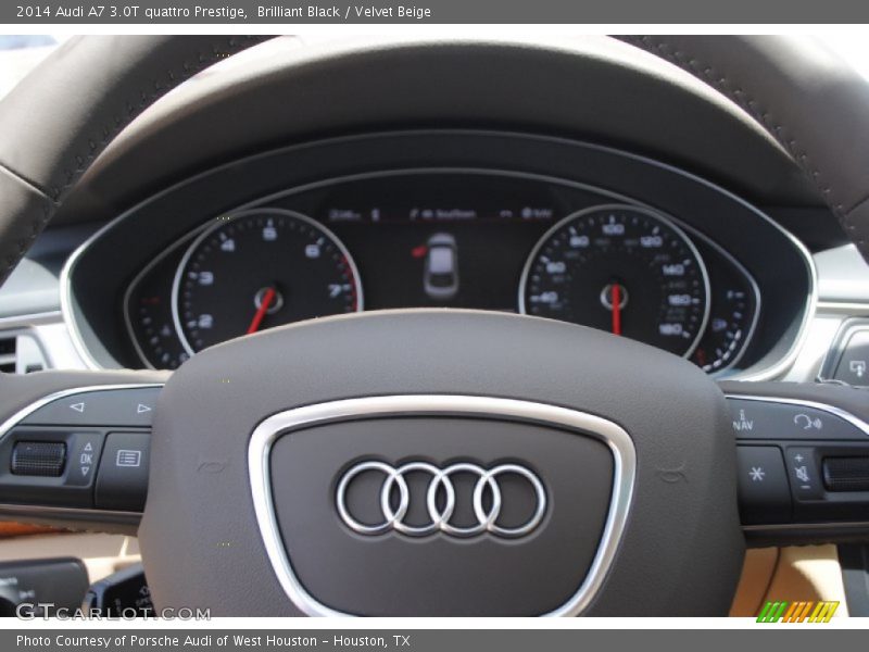 Brilliant Black / Velvet Beige 2014 Audi A7 3.0T quattro Prestige