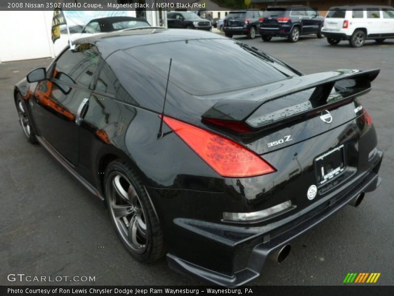 Magnetic Black / NISMO Black/Red 2008 Nissan 350Z NISMO Coupe