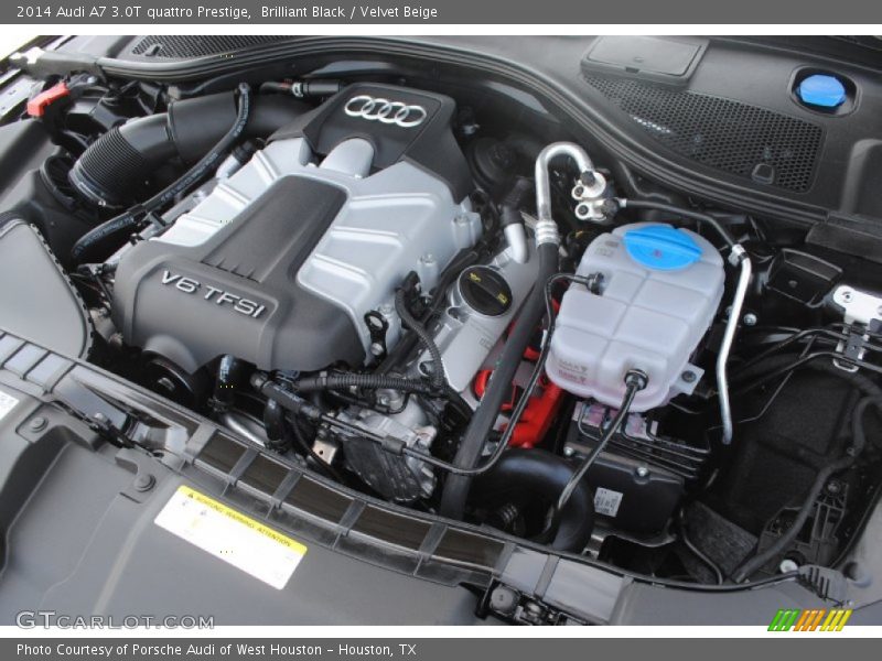Brilliant Black / Velvet Beige 2014 Audi A7 3.0T quattro Prestige