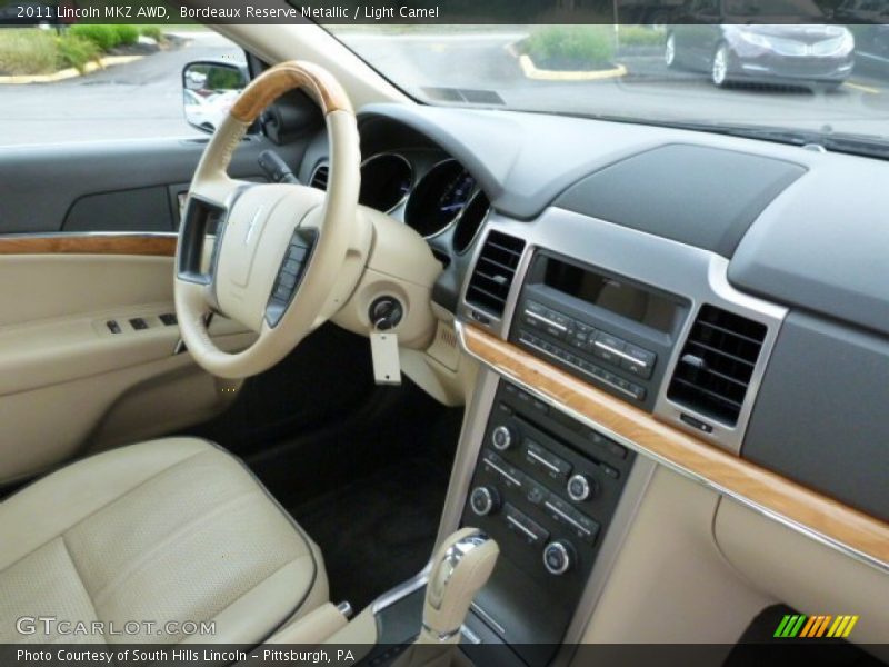 Bordeaux Reserve Metallic / Light Camel 2011 Lincoln MKZ AWD