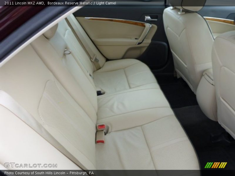 Bordeaux Reserve Metallic / Light Camel 2011 Lincoln MKZ AWD