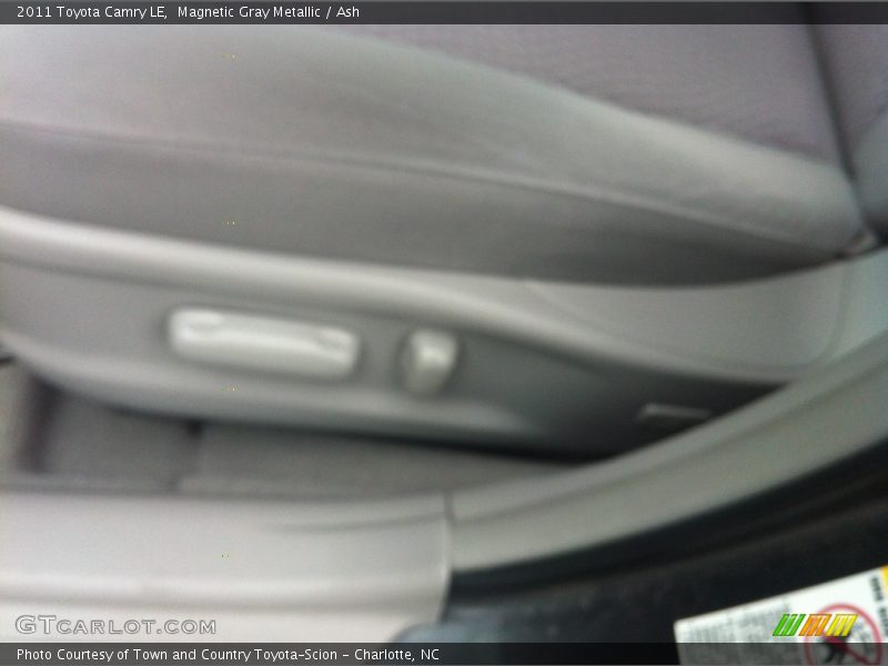 Magnetic Gray Metallic / Ash 2011 Toyota Camry LE