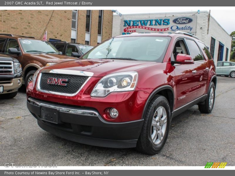 Red Jewel Tintcoat / Ebony 2007 GMC Acadia SLT