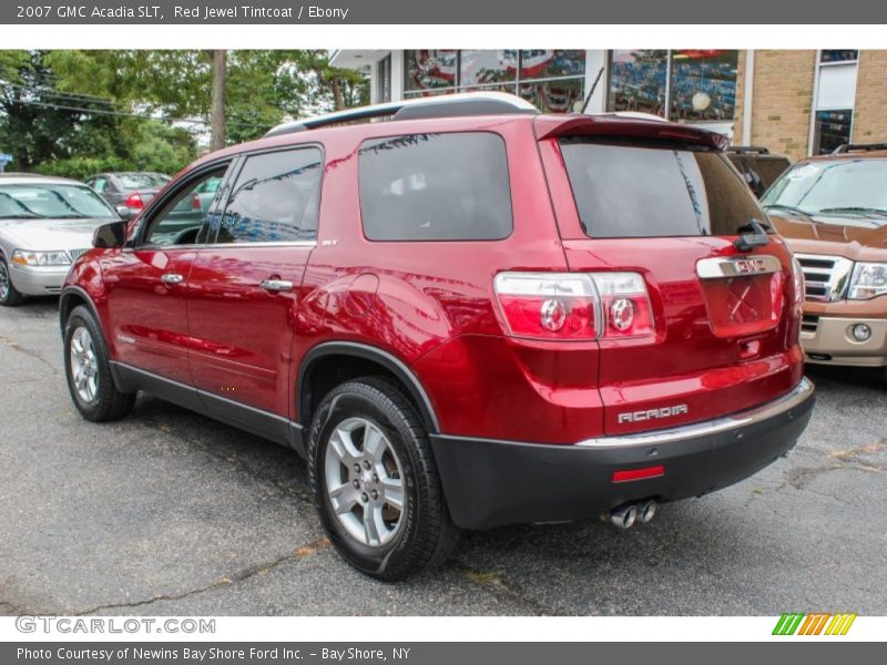 Red Jewel Tintcoat / Ebony 2007 GMC Acadia SLT