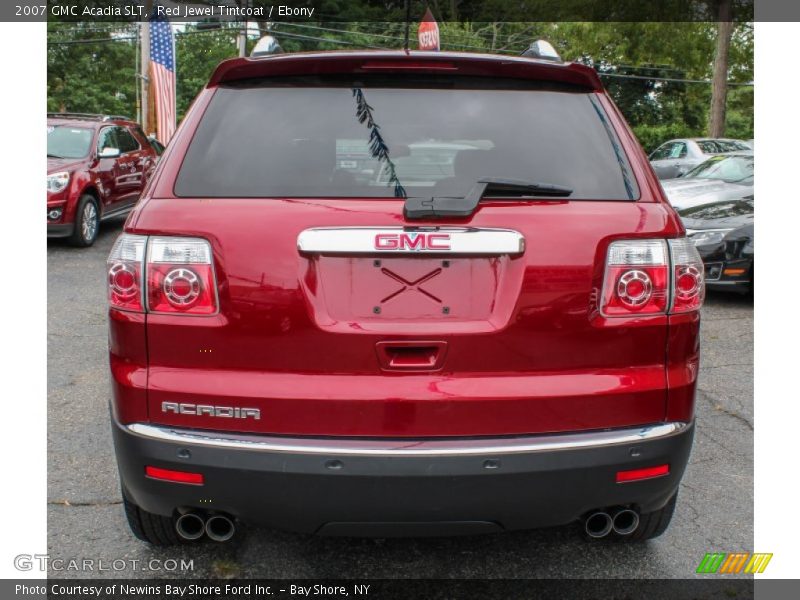 Red Jewel Tintcoat / Ebony 2007 GMC Acadia SLT
