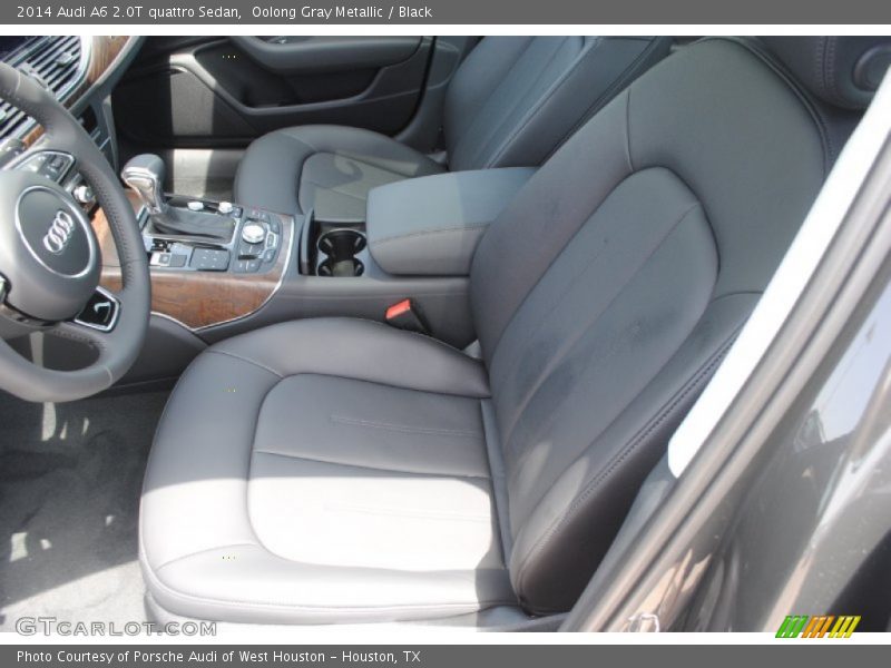 Oolong Gray Metallic / Black 2014 Audi A6 2.0T quattro Sedan