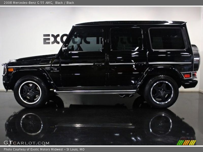 Black / Black 2008 Mercedes-Benz G 55 AMG