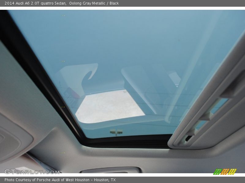 Oolong Gray Metallic / Black 2014 Audi A6 2.0T quattro Sedan