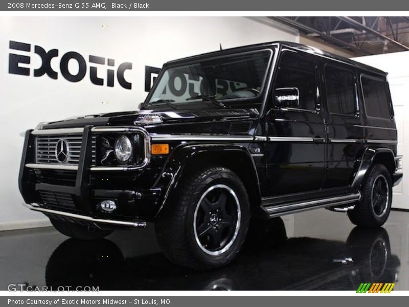 Black / Black 2008 Mercedes-Benz G 55 AMG