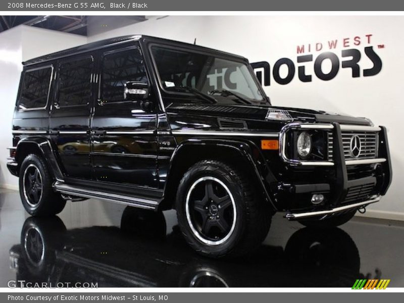 Black / Black 2008 Mercedes-Benz G 55 AMG