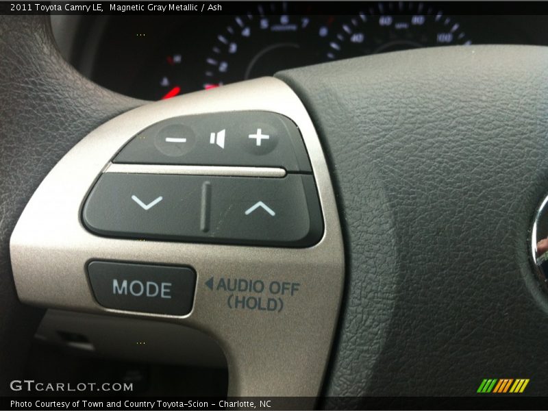 Magnetic Gray Metallic / Ash 2011 Toyota Camry LE