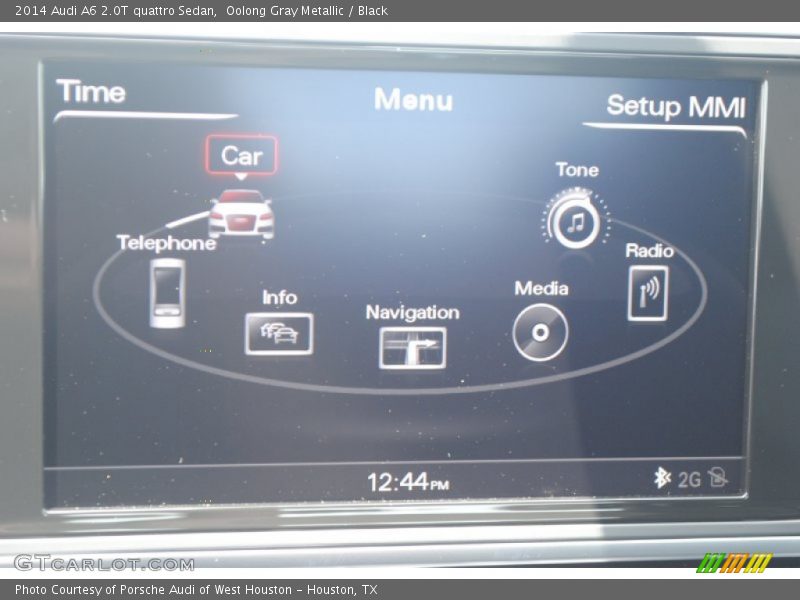 Oolong Gray Metallic / Black 2014 Audi A6 2.0T quattro Sedan