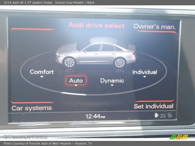 Oolong Gray Metallic / Black 2014 Audi A6 2.0T quattro Sedan