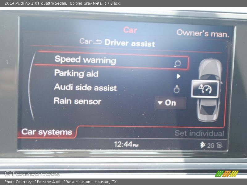 Oolong Gray Metallic / Black 2014 Audi A6 2.0T quattro Sedan