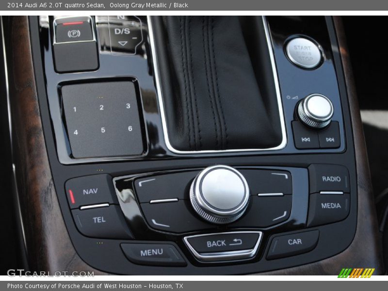 Oolong Gray Metallic / Black 2014 Audi A6 2.0T quattro Sedan