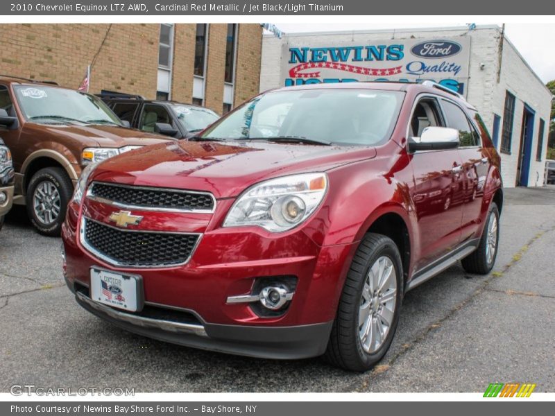 Cardinal Red Metallic / Jet Black/Light Titanium 2010 Chevrolet Equinox LTZ AWD