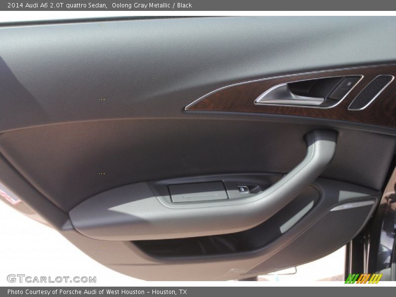 Oolong Gray Metallic / Black 2014 Audi A6 2.0T quattro Sedan