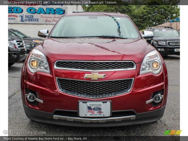 Cardinal Red Metallic / Jet Black/Light Titanium 2010 Chevrolet Equinox LTZ AWD