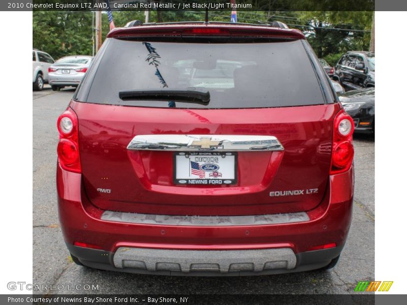 Cardinal Red Metallic / Jet Black/Light Titanium 2010 Chevrolet Equinox LTZ AWD