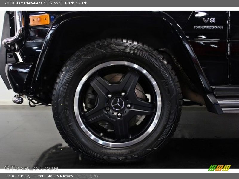 Black / Black 2008 Mercedes-Benz G 55 AMG